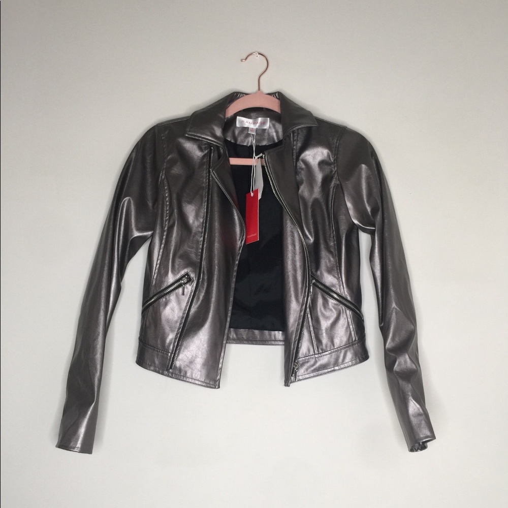 NWT Rampage Size Small Silver Jacket
